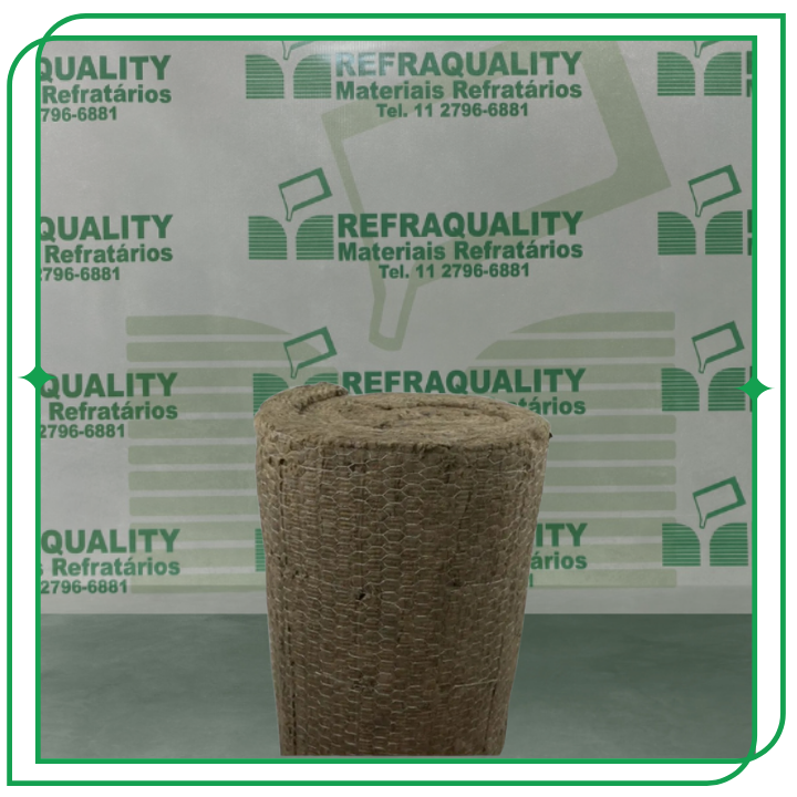 Manta com Tela de Lã de Rocha